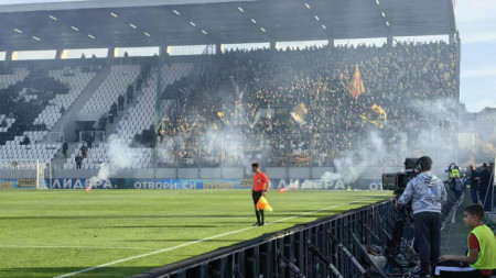 Пловдивското дерби не завърши