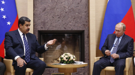 среща на президентите на Венецуела и Русия - Николас Мадуро и Владимир Путин