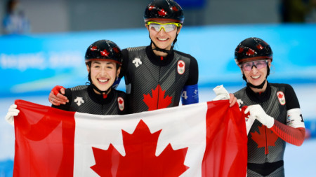 Канада спечели олимпийска титла в отборното преследване за жени в