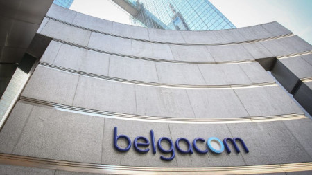 Централата на държавния белгийски телеком „Белгаком“ в Брюксел.