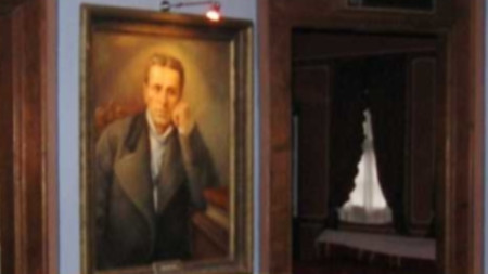 Портрет на Тодор Каблешков в родната му къща