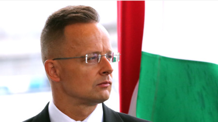 Външният министър на Унгария Петер Сиярто