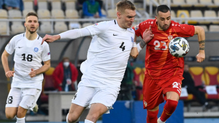 Северномакедонският национал Илия Несторовски беше отстранен временно от отбора заради