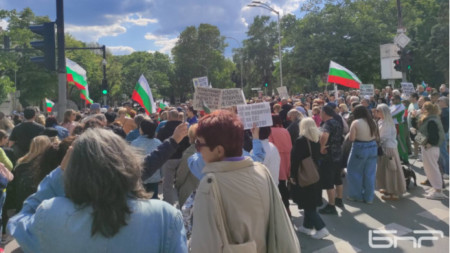 Акция протеста в Варне