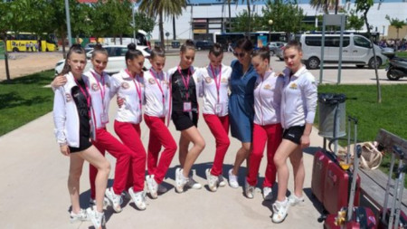 Българки са 4-ти в света на естетическа гимнастика