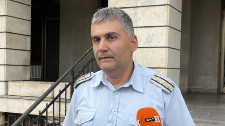 Комисар Димитър Вачков, началник на 