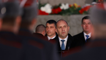 Bulgaria's president Rumen Radev.