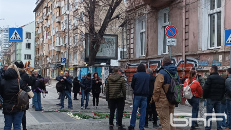 Протест срещу освобождаването на мъжа, блъснал и убил Филип Арсов