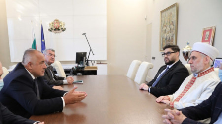 Премиерът Бойко Борисов проведе среща с главния мюфтия д-р Мустафа Хаджи