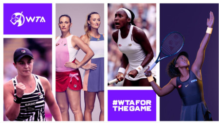Новото лого на WTA беше представено с нова кампания днес. 