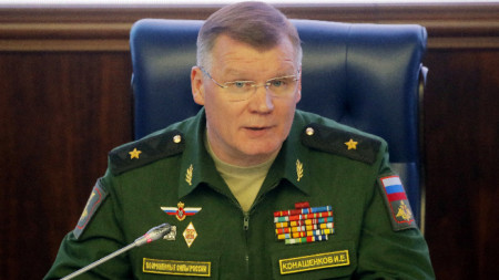 Говорителят на руското военно министерство Игор Конашенков съобщи че въоръжените