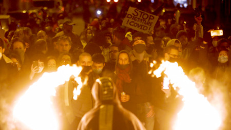 Протестът в Лиеж, 28 ноември 2020 г.