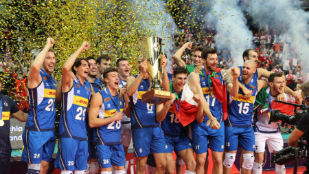 Италия спечели европейската титла по волейбол