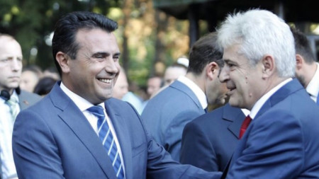 Зоран Заев и Али Ахмети