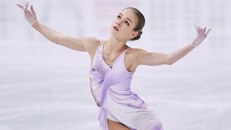 Бронзовата медалистка от световното първенство при жените Александра Трусова се