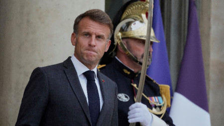 Президентът на Франция Еманюел Макрон