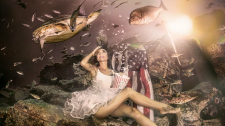 Под водите на Тенерифе с модел Jessica Avellaneda Aristy 