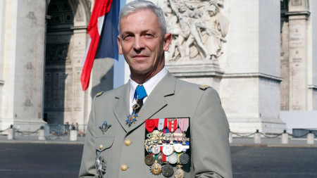 Началникът на Генералния щаб на френските въоръжени сили ген. Франсоа Льокоантр