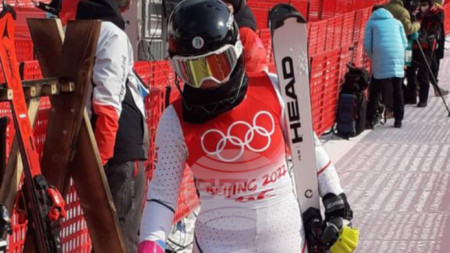 Представителката на България в алпийските ски на Зимните олимпийски игри