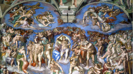 „Страшният съд“ на Микеланджело