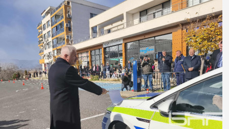 Зам.-министърът на вътрешните работи Любомир Йосифов дава старт на Националния конкурс 