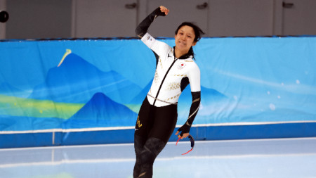 Sпонката Михо Такаги спечели олимпийската титла в бързото пързаляне с