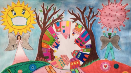 Piktura e Dajana Vasileva, 10-vjeçe nga qyteti Shumen 
