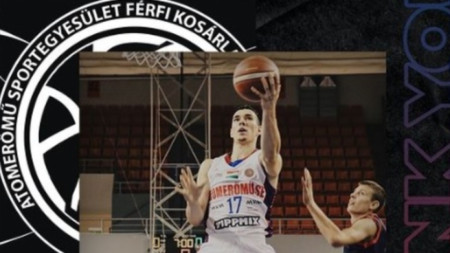 Баскетболният национал Йордан Минчев се раздели с унгарския си клуб Атомерьомю