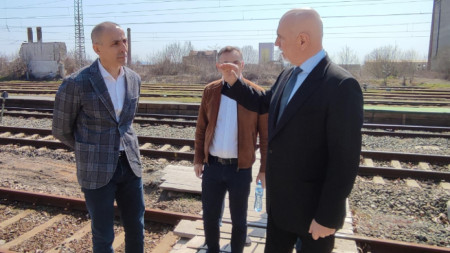 Посещение на министъра на транспорта Николай Събев в Нова Загора