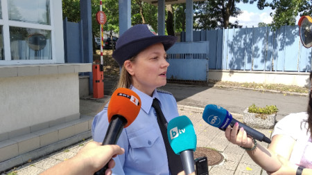 Мария Ботева от отдел „Пътна полиция“, ГДНП.