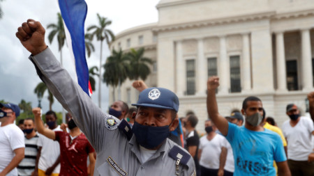 В неделя в Куба се проведоха едни от най масовите протести