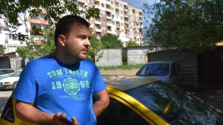 Собственикът на ударената кола Живко Митев