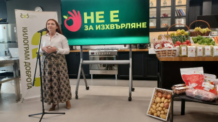 Цанка Миланова, изп.директор на Българската хранителна банка 