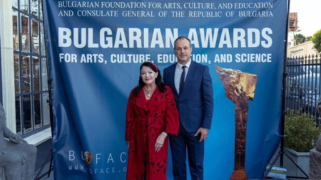 Consul General Boyko Hristov at the first awards for Bulgarians from the West Coast of the USA