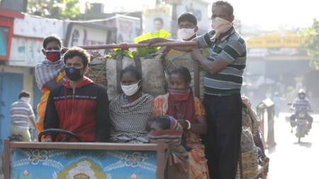 Колката, Индия, 30 март 2020 г.