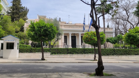 Работното място на гръцкия премиер 