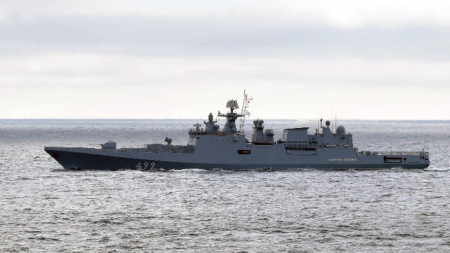 Руският военен кораб 
