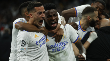 Реал Мадрид буквално изтръгна класирането си за полуфиналите в Шампионската