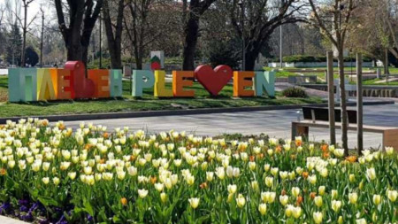 Цветните градини в различни форми се радват на интерес от плевенчани и гостите на града. 