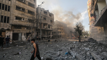 Опустошения в Ивицата Газа, 21 октомври 2023 г.