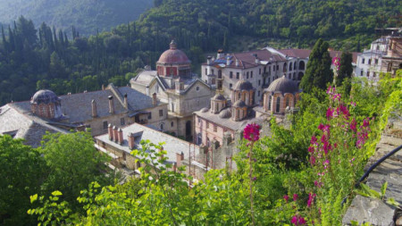 Mount Athos, the Zograf Monastery