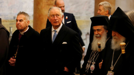 Английският крал Чарлз III се срещна с Вселенския патриарх Вартоломей