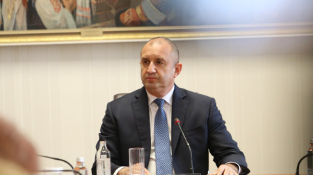Президентът Румен Радев се консултира с Централната избирателна комисия преди да
