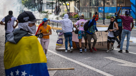 Антиправителствен протест в Каракас, 29 юли 2024 г.