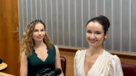 Натали Павлова и Боряна Димитрова в студиото на ''Нашият ден''