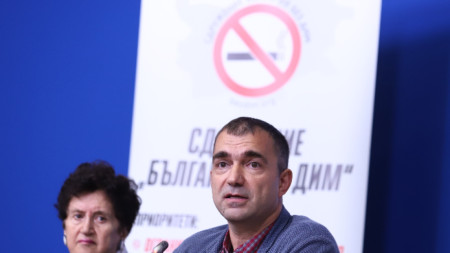 Павел Антонов взе участие в пресконференция на тема: 