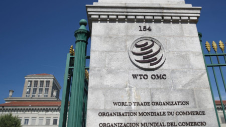 Сградата на Световната търговска организация в Женева