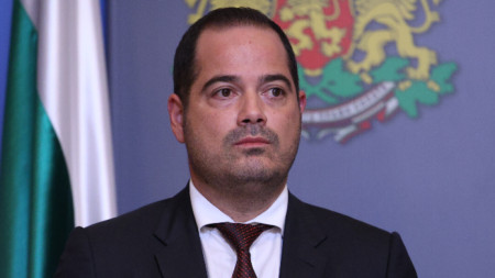 Министърът на вътрешните работи Калин Стоянов.