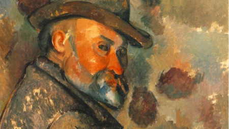 Художникът Пол Сезан е роден в Екс ан Прованс. Автопортрет. 1875 г.