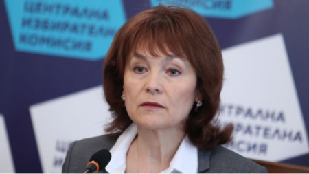 Rositsa Máteva, vicepresidenta de la Junta Electoral Central